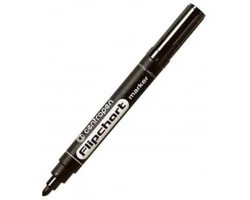 Маркер Centropen Flipchart 8550 2,5 мм, round tip, black (8550/01)
