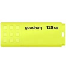USB флеш накопичувач Goodram 128GB UME2 Yellow USB 2.0 (UME2-1280Y0R11)