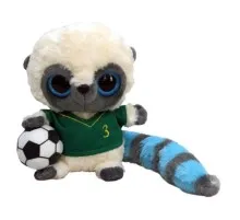 Мягкая игрушка Aurora Yoohoo Футболист зеленая футболка 12 см (91303R)
