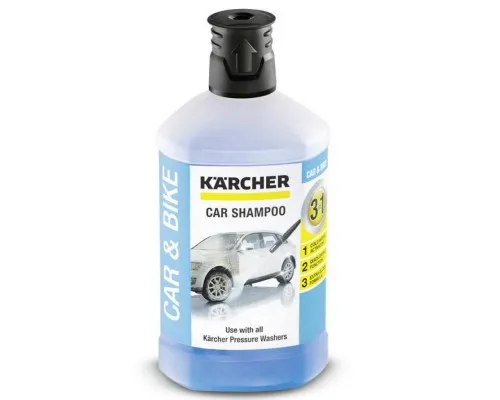Засіб для мийок високого тиску Karcher автошампунь 3-в-1, Plug-n-Clean, 1л (6.295-750.0)