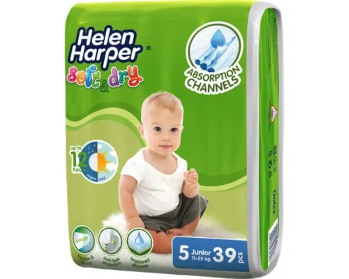 Підгузки Helen Harper SoftDry Junior 15-25 кг 39 шт (5411416060154)
