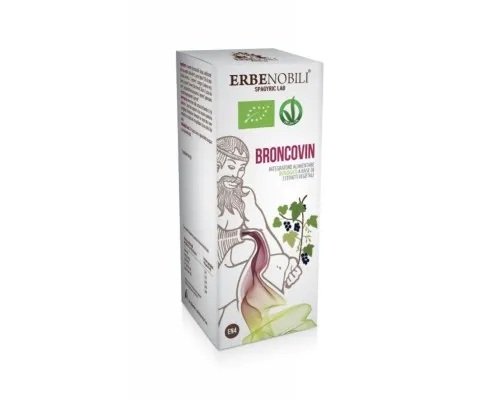 Травы Erbenobili Комплекс для Поддержки Дыхательной Системы, BroncoVin, 50мл (EEN4)