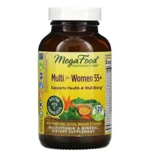 Мультивитамин MegaFood Мультивитамины для женщин 55+, Multi for Women 55+, 120 таб (MGF-10327)