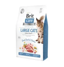Сухий корм для кішок Brit Care Cat GF Large cats Power and Vitality 2 кг (8595602540914)