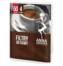 Фільтр для кави Anna Zaradna №4 50 шт. (5903936019182)