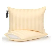 Подушка MirSon антиаллергенна Carmela Eco-Soft Hand Made 494 висока 50х70 с (2200000625052)