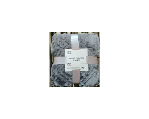Плед Ardesto Embossed сірий, 160х200 см (ART0303EB)