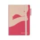 Блокнот Kite тверда обкладинка 120х169 мм 96 аркушів, рожевий (K22-467-3)