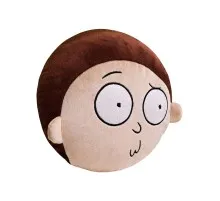 М'яка іграшка WP Merchandise Rick and Morty Morty's face обличчя Ріка 36 см (FRMMORPIL22GN002)