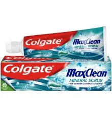 Зубна паста Colgate Max Clean Gentle Mineral Scrub Дбайливе очищення 75 мл (8718951327085)