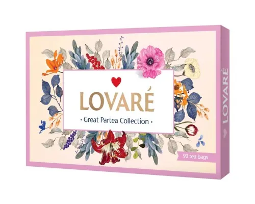 Чай Lovare Great Party 18 видів по 5 шт (lv.72878)