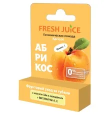 Гігієнічна помада Fresh Juice Абрикос з олією ши 3.6 г (8588006039795)