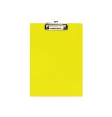 Клипборд-папка Economix A4 з притиском та підвісом, пластик, жовтий (E30156-85)