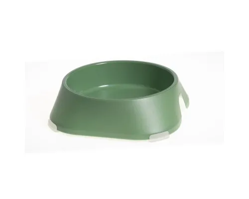 Посуд для собак Fiboo Миска без антиковзких накладок M зелена (FIB0147)