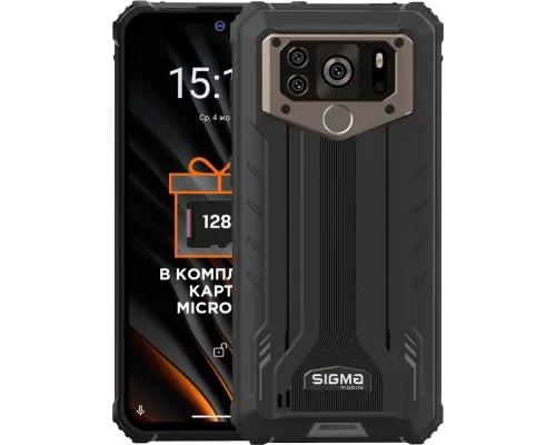 Мобільний телефон Sigma X-treme PQ55 Black (4827798337912)