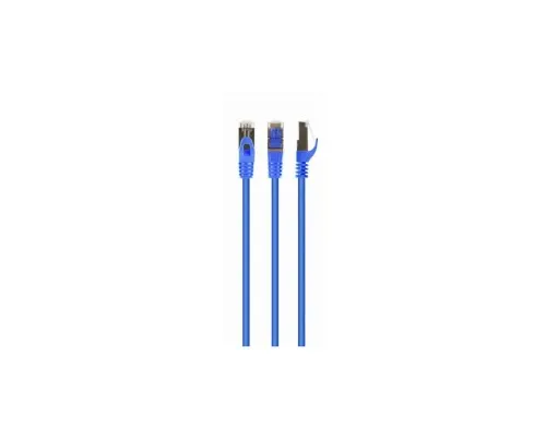 Патч-корд 2м S/FTP Cat 6A CU LSZH blue Cablexpert (PP6A-LSZHCU-B-2M)