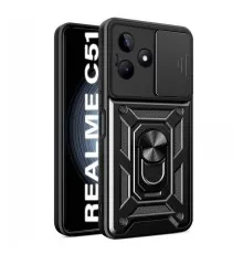 Чохол до мобільного телефона BeCover Military Realme C51 Black (710705)