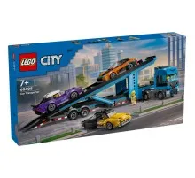 Конструктор LEGO City Грузовик-транспортер со спортивными авто (60408)