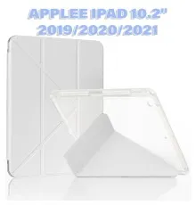 Чохол до планшета BeCover Ultra Slim Origami Transparent Apple Pencil Apple iPad 10.2 2019/2020/2021 Gray (711099)