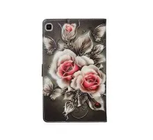 Чохол до планшета BeCover Smart Case Samsung Tab S6 Lite (2024) 10.4" P620/P625/P627 Black Rose (711286)