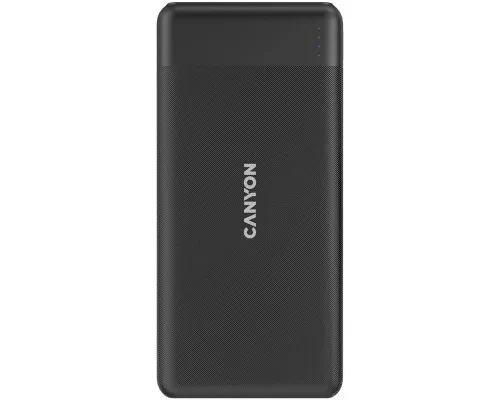 Батарея универсальная Canyon PB-109 10000 mAh PD/18W QC/3.0/20W Black (CNE-CPB1009B)