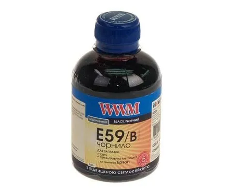 Чорнило WWM EPSON StPro 7700/9700/R2400 200г Black (E59/B)