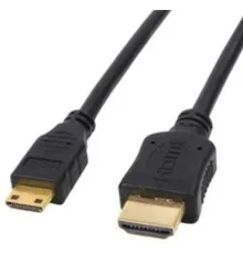 Кабель мультимедійний HDMI A to HDMI C (mini), 1.0m Atcom (6153)