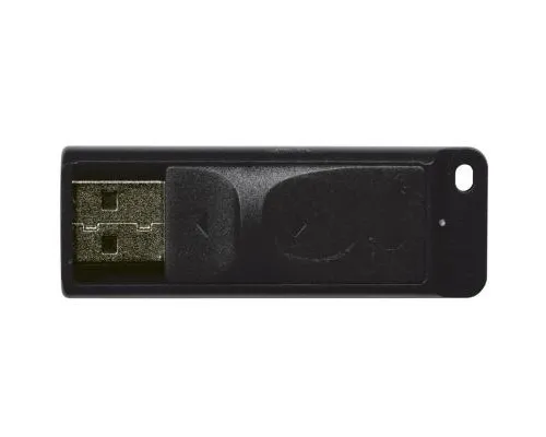 USB флеш накопичувач Verbatim 64GB Slider Black USB 2.0 (98698)