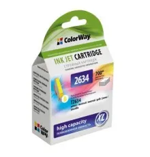 Картридж ColorWay для EPSON XP600/605/700 yellow (CW-EPT2634)