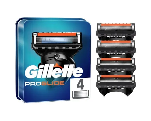 Сменные кассеты Gillette Fusion ProGlide 4 шт (7702018085514)