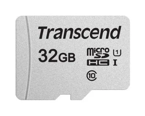 Карта памяті Transcend 32GB microSDHC class 10 UHS-I U1 (TS32GUSD300S)