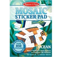 Набір для творчості Melissa&Doug Мозаїчні наклейки Океан (MD30161)