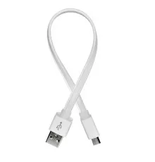 Дата кабель USB 2.0 AM to Micro 5P 0.25m white ColorWay (CW-CBUM-MUM25W)