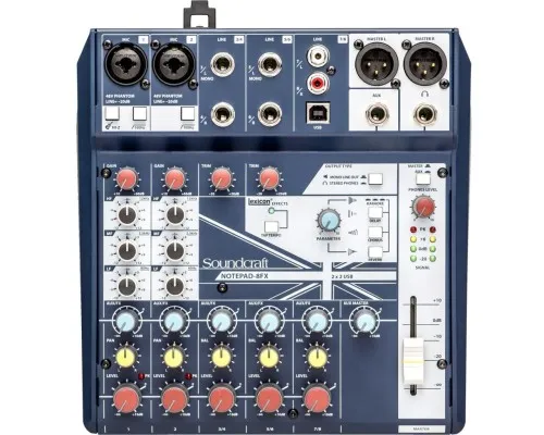 Мікшерний пульт Soundcraft Notepad-8FX