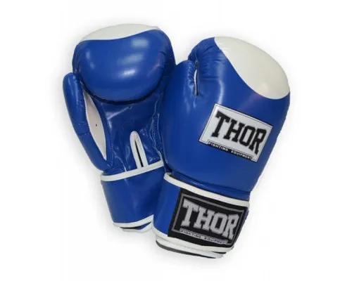 Боксерські рукавички Thor Competition 16oz Blue/White (500/02(PU) BLUE/WHITE 16 oz.)