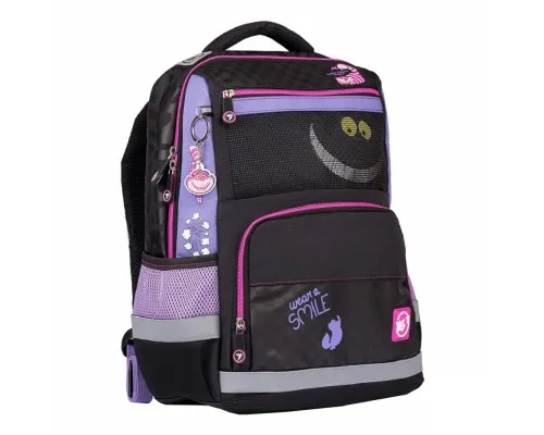 Рюкзак школьный Yes S-50 Alice черный (558035)