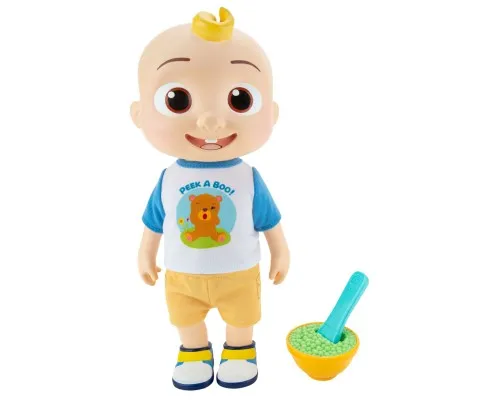 Інтерактивна іграшка CoComelon Deluxe Interactive JJ Doll Джей Джей зі звуком (CMW0058)