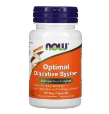 Витаминно-минеральный комплекс Now Foods Пищеварительные ферменты Optimal Digestive System, 90 Вегет (NOW-02958)