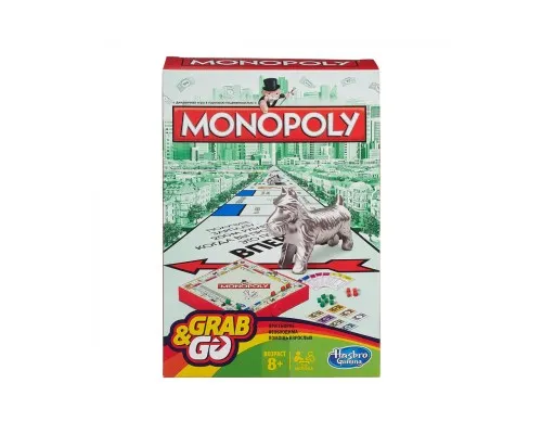 Настільна гра Hasbro Монополія Grab&Go Хапай та втікай Дорожня версія (рос) (6002328)