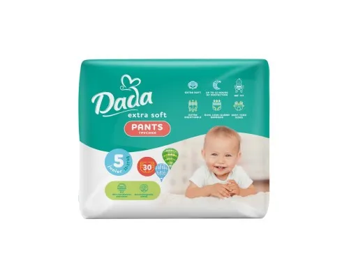 Подгузники Dada Extra Soft 5 Junior (12-17 кг) 30 шт (4820174980658)