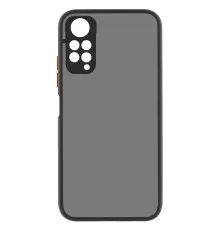 Чехол для мобильного телефона MakeFuture Xiaomi Redmi Note 11 Frame (Matte PC+TPU) Black (MCMF-XRN11BK)
