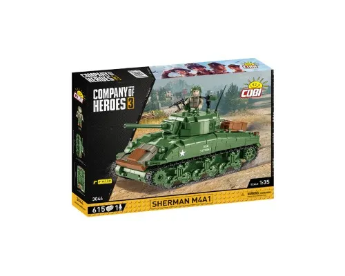 Конструктор Cobi Company of Heroes 3 Танк M4 Шерман, 615 деталей (COBI-3044)