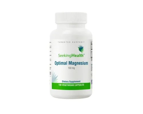 Минералы Seeking Health Магний, 150 мг, Optimal Magnesium, 100 вегетарианских капсул (SKH-52064)