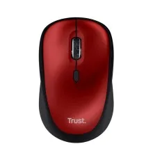 Мышка Trust Yvi+ Silent Eco Wireless Red (24550)