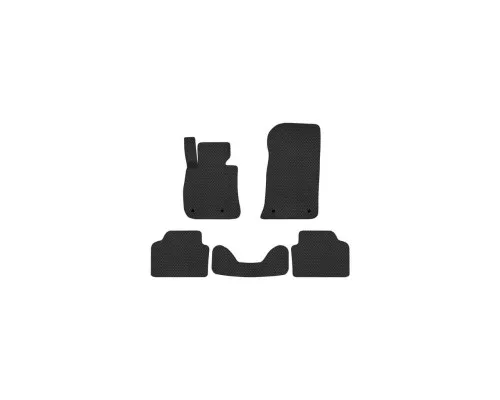 Килимок в салон EVAtech BMW 3 Series (E90) 2005-2013 5 покоління (BM2861C5BW4RBB)