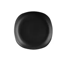 Тарілка Ardesto Molize Dinner Quadrate 27х27 см Black (AR2927MB)