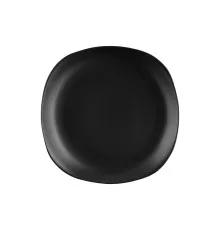 Тарелка Ardesto Molize Dinner Quadrate 27х27 см Black (AR2927MB)