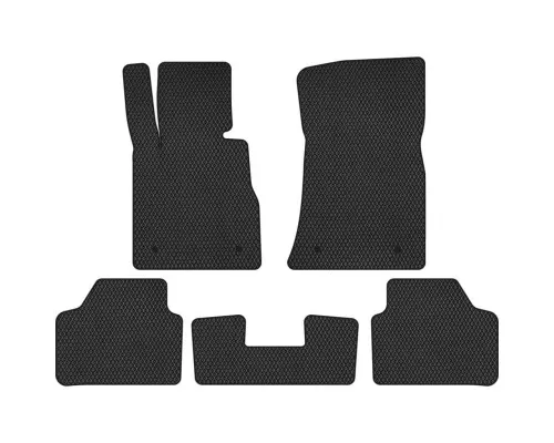 Килимок в салон EVAtech BMW X1 (E84) 2009-2015 1 покоління SUV EU (BM316C5BW4RBB)