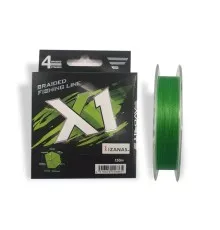 Шнур Favorite X1 PE 4x 150m 1.0/0.165mm 19lb/8.7kg Light Green (1693.11.30)