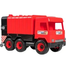 Спецтехніка Tigres Авто "Middle truck" сміттєвоз (червоний) в коробці (39488)